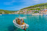 Le littoral Adriatique vu du large